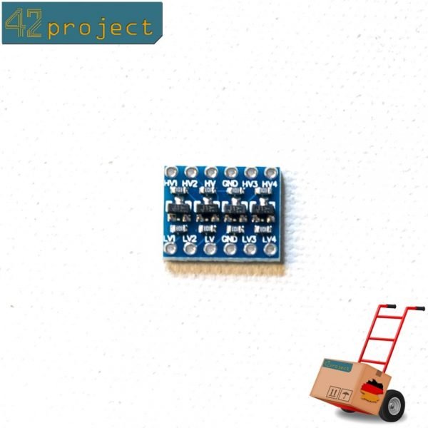 4-Kanal I2C Pegelwandler Modul - 3.3V Zu 5V Für Arduino