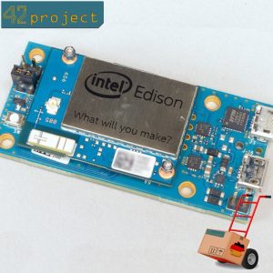 Intel Edison IoT 500MHz 40GPIO mit Mini Breakout Board Kit für z.B. Arduino IDE