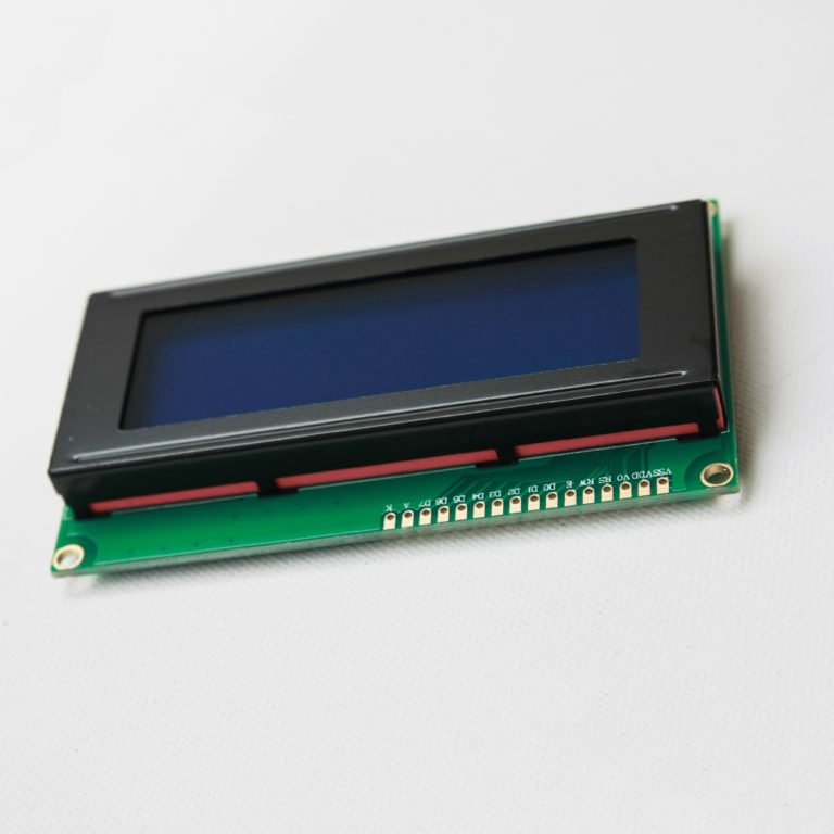 LCD Display 2004 Zeichen 20×4 Modul Blau groß HD44780 für Arduino, Pi ...