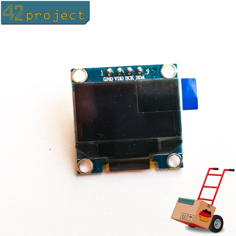 1.3" I2C IIC SPI Serial 128X64 OLED LCD LED Anzeigen Modul for Arduino Weiß 