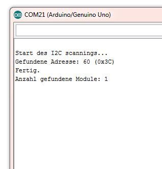 I2C im Arduino mit Beispiel