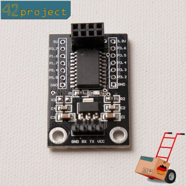 STC15L204 UART zu SPI Übersetzer Board für NRF24L01 Funkchips / Arduino / Pi