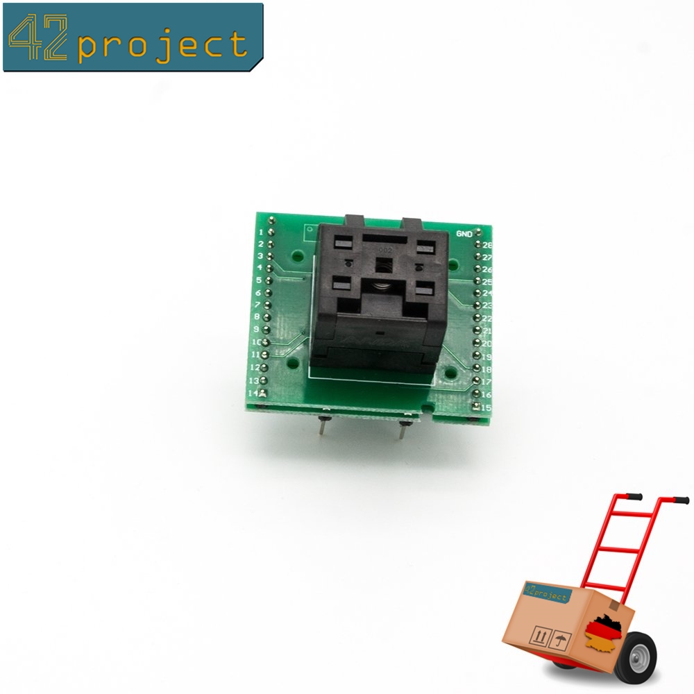 10x SMD-Adapter für kleine Schaltungen auf 2,54 Kontaktleiste 