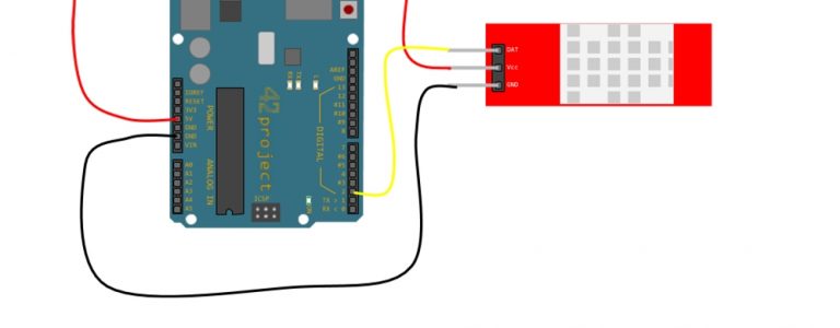 DHT22 Temperatur und Feuchtigkeits Sensor Modul anschluss an Arduino UNO