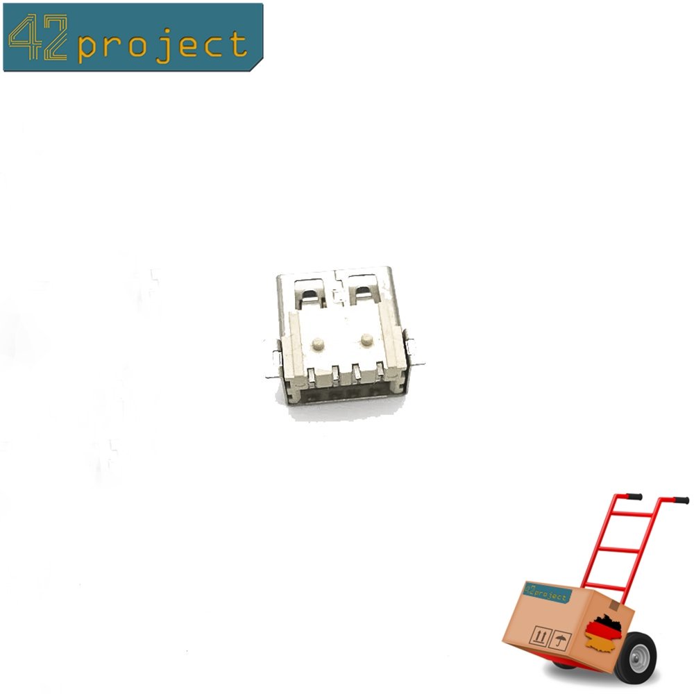 Typ 2 Micro USB Buchse Einbaubuchse Printmontage Lötmontage Einbau Buchse SMD 